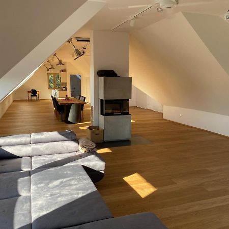 Salzburg-Loft Im Stadtteil Leopoldskron-Moos 120Qm Mit Balkon & Untersbergblick 외부 사진