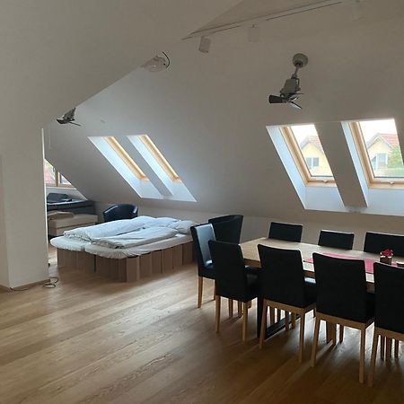 Salzburg-Loft Im Stadtteil Leopoldskron-Moos 120Qm Mit Balkon & Untersbergblick 외부 사진